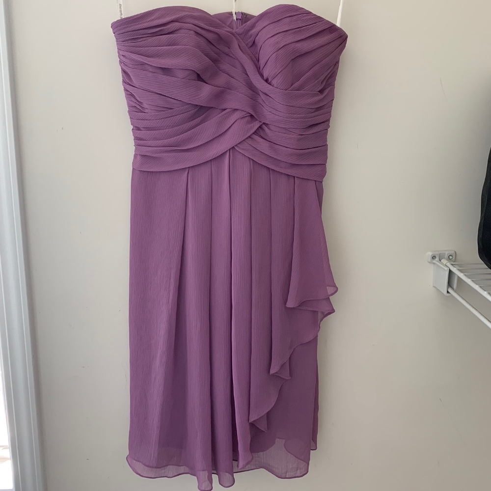 DAVID'S BRIDAL Wisteria Bridesmaid Dress F14847